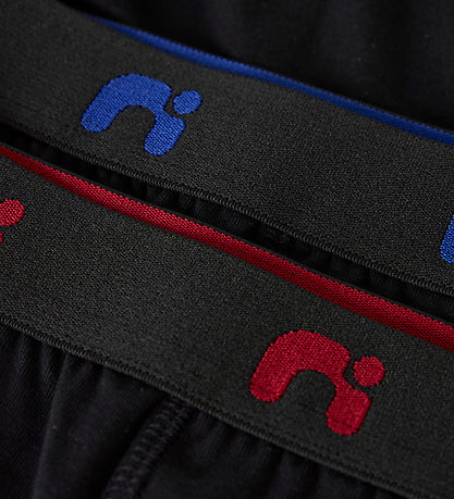 Name it Boxershorts - NkmBoxer - 3-Pak - Black/Amparo Blue + Tan