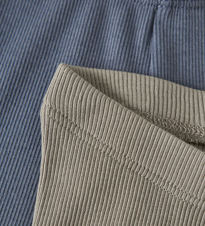 Name it Leggings - NbnKab - 2-Pak - Troposphere/Pure Cashmere