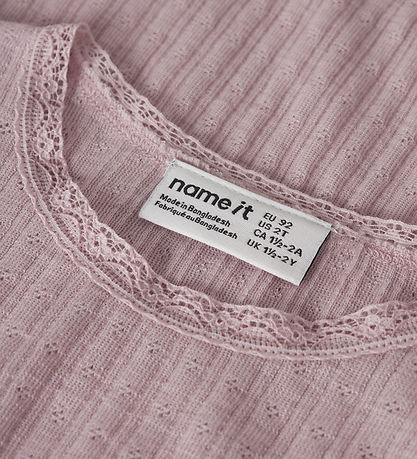 Name it Bluse - NmfWossa - Violet Ice