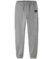 Name It Bukser - NkmNilan - Grey Melange