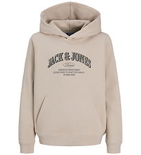 Jack & Jones Sweat à Capuche - JjeDenver - Moonbeam