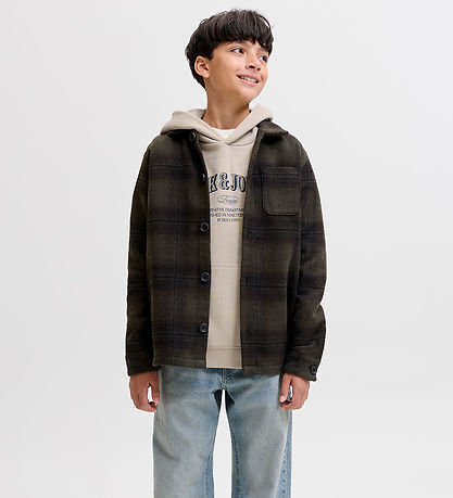 Jack & Jones Hættetrøje - JjeDenver - Moonbeam