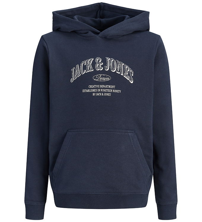 Jack & Jones Hættetrøje - JjeDenver - Navy Blazer