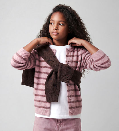 Name It Bluse - Strik - NkfNerina - Lilas/Wild Ginger
