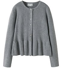 Name It Cardigan - Strik - NkfNyssa - Grey Melange