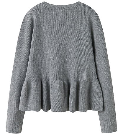 Name It Cardigan - Strik - NkfNyssa - Grey Melange