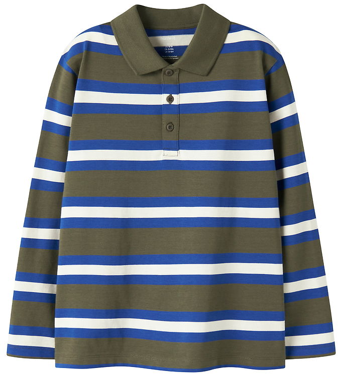 Name It Polobluse - NkmNaftali - Olive Night