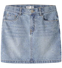 Name It Nederdel - NkfEmma - Light Blue Denim