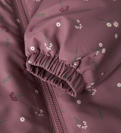 Name It Vinterjakke - NbfMaxi - Wistful Mauve/Petite Flower