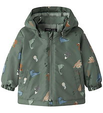 Name It Vinterjakke - NbmMax - Laurel Wreath/Little Dinos