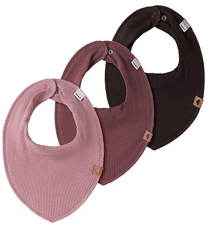 Name It Savlesmække - Rib - 3-pak - NbfYvette - Lilas/Wild Ginge