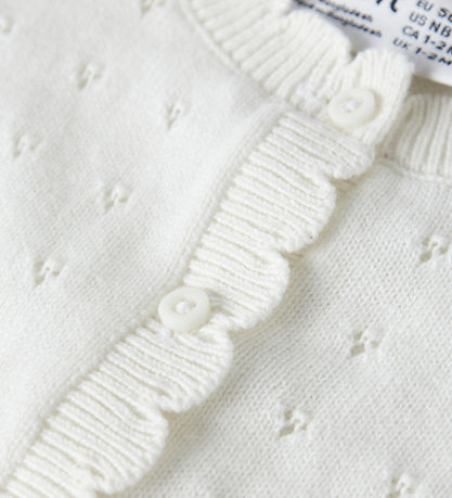 Name It Cardigan - Strik - NbfNalani - Cloud Dancer