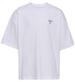Hummel T-Shirt - hmlJR Silly - Bright White