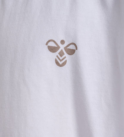 Hummel T-Shirt - hmlJR Silly - Bright White
