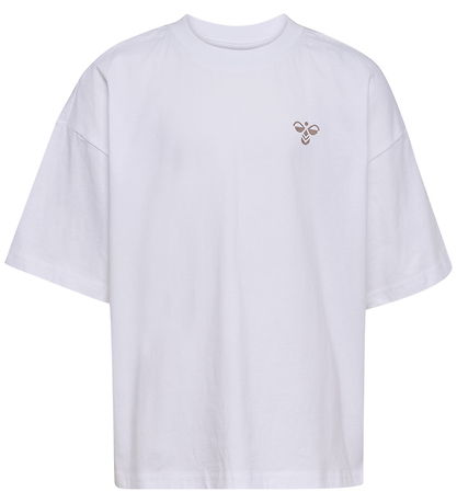 Hummel T-Shirt - hmlJR Silly - Bright White