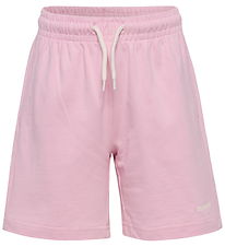 Hummel Shorts - hmlJR Chevron - Roseate Spoonbill