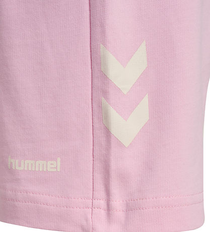 Hummel Shorts - hmlJR Chevron - Roseate Spoonbill