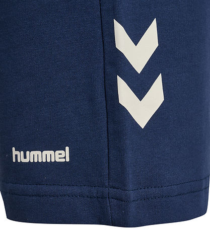 Hummel Shorts - hmlJR Chevron - Dress Blues