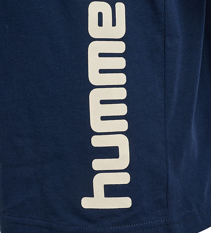 Hummel T-Shirt - hmlJR Graphic - Dress Blues