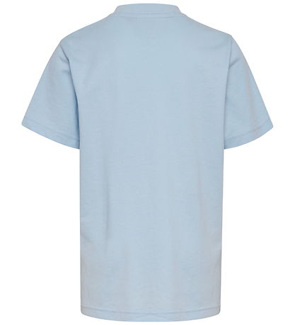 Hummel T-Shirt - hmlJR Graphic - Skyway/Dress Blue