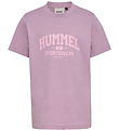 Hummel T-Shirt - hmlJR Graphic - Lavender Mist