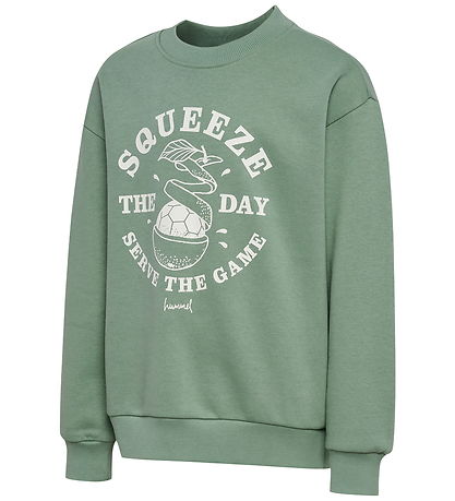 Hummel Sweatshirt - hmlJR Graphic - Green Bay