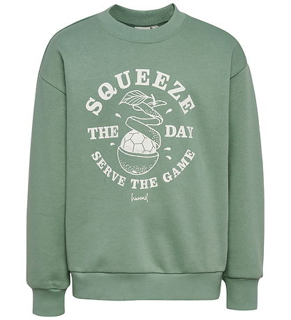 Hummel Sweatshirt - hmlJR Graphic - Green Bay