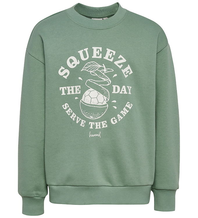 Hummel Sweatshirt - hmlJR Graphic - Green Bay