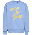 Hummel Sweatshirt - hmlJR Graphic - Serenity