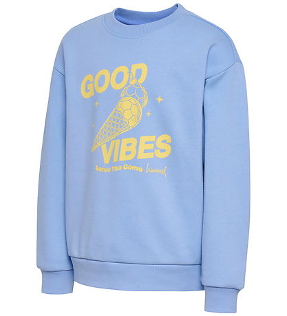 Hummel Sweatshirt - hmlJR Graphic - Serenity