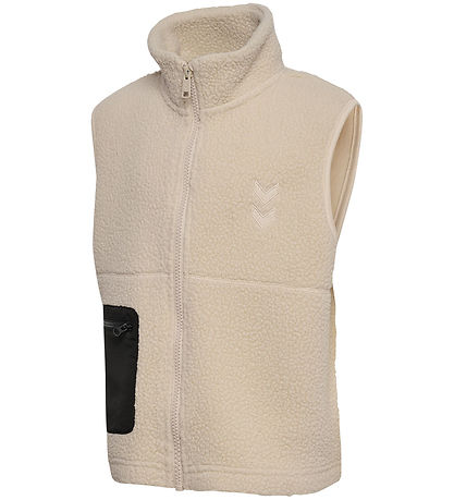 Hummel Fleecevest - Teddy - hmlJR Martini - Oatmeal