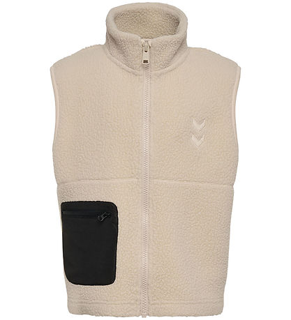 Hummel Fleecevest - Teddy - hmlJR Martini - Oatmeal
