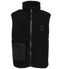 Hummel Fleecevest - Teddy - hmlJR Martini - Black Beauty