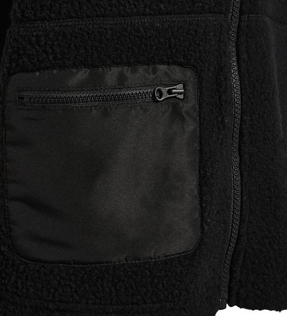Hummel Fleecevest - Teddy - hmlJR Martini - Black Beauty