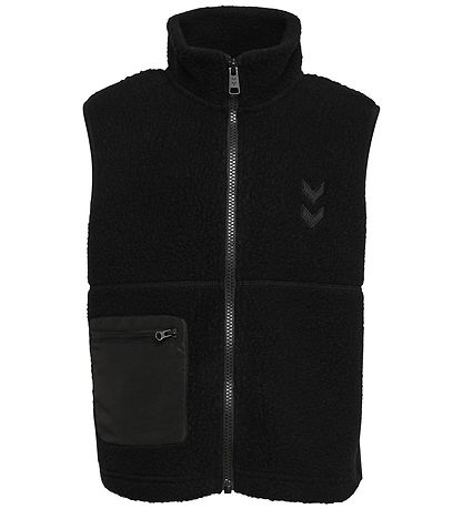 Hummel Fleecevest - Teddy - hmlJR Martini - Black Beauty