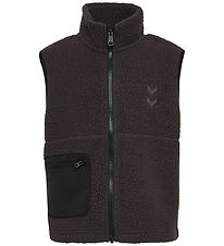 Hummel Fleecevest - Teddy - hmlJR Martini - Chocolate Torte