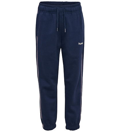 Hummel Sweatpants - hmlJR Loose - Dress Blue/Roseate Spoonbill