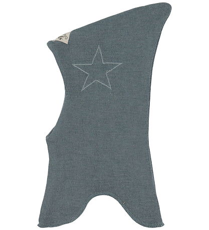 Racing Kids Elefanthue - Uld/Bomuld - 2-lags - Goblin Blue m. St