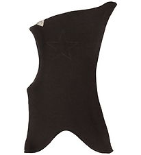 Racing Kids Elefanthue - Uld/Bomuld - 2-lags - Dark Brown m. Stj