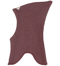 Racing Kids Elefanthue - Uld/Bomuld - 2-lags - Dusty Heather