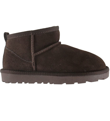 Sofie Schnoor Bamsestøvler - DicteSY Teddy - Dark Brown