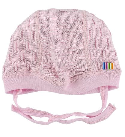 Joha Vauvan hattu - Neulottu - Vaaleanpunainen