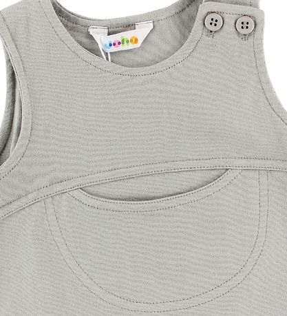 Robe Joha - Coton - Gris av. Poche Robe Joha - Coton - Gris av. Poche