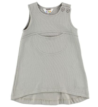 Robe Joha - Coton - Gris av. Poche Robe Joha - Coton - Gris av. Poche