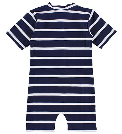 Petit Crabe Badeheldragt - UV50 - Navy/Hvidstribet