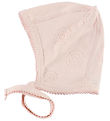 Smallstuff Baby Hat - Powder w. Pointelle Smallstuff Baby Hat - Powder w. Pointelle