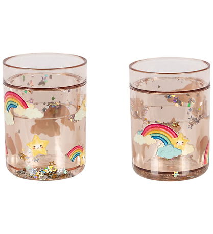 Konges Sløjd Glimmerkopper - 2-pak - 180 ml - Rainbow