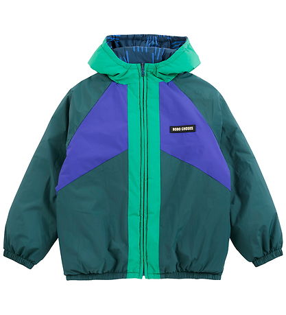 Bobo Choses Dynejakke - Vendbar - Almost Moiré - Navy