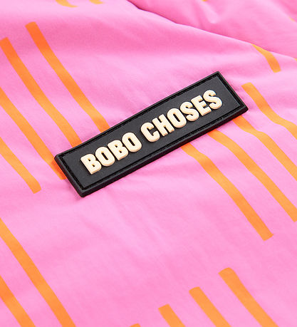 Bobo Choses Dynejakke - Vendbar - Almost Moiré - Fuchsia