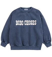Bobo Choses Sweatshirt - Midnight Blue m. Print